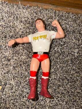 Vintage 1984 WWF LJN Rowdy Roddy Piper Wrestling Figure Titan Sports